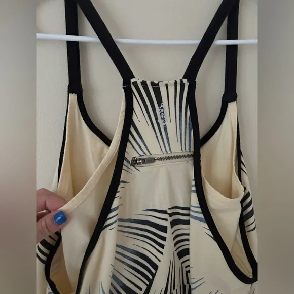 Free People Movement Hot Shot Printed Mini Dress in Sunrise Geo Size Small - Picture 12 of 12